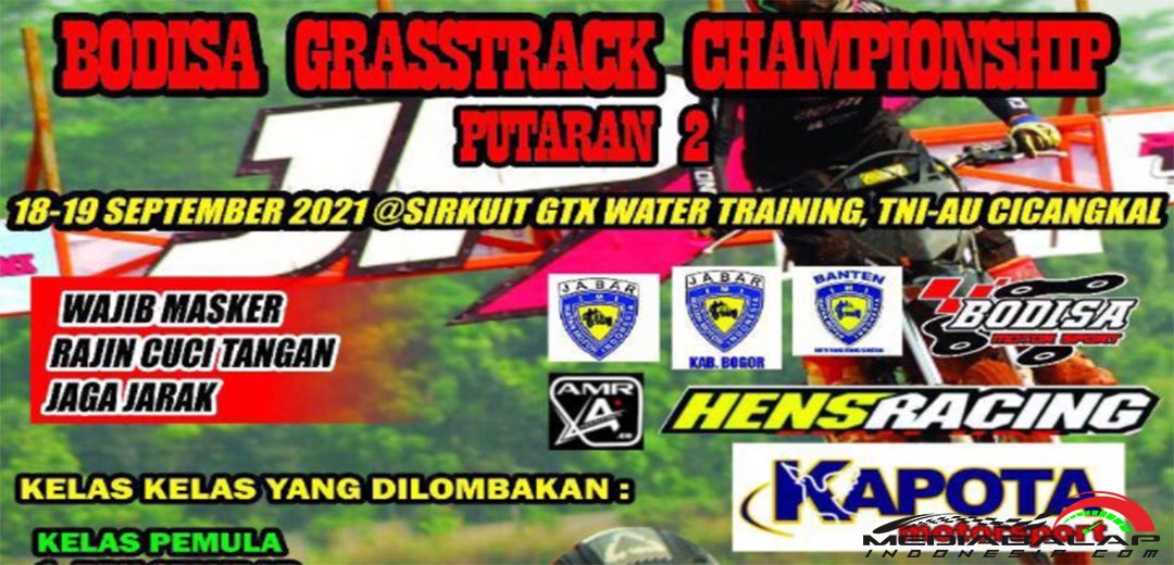 Jadwal BODISA GRASSTRACK Putaran 2
