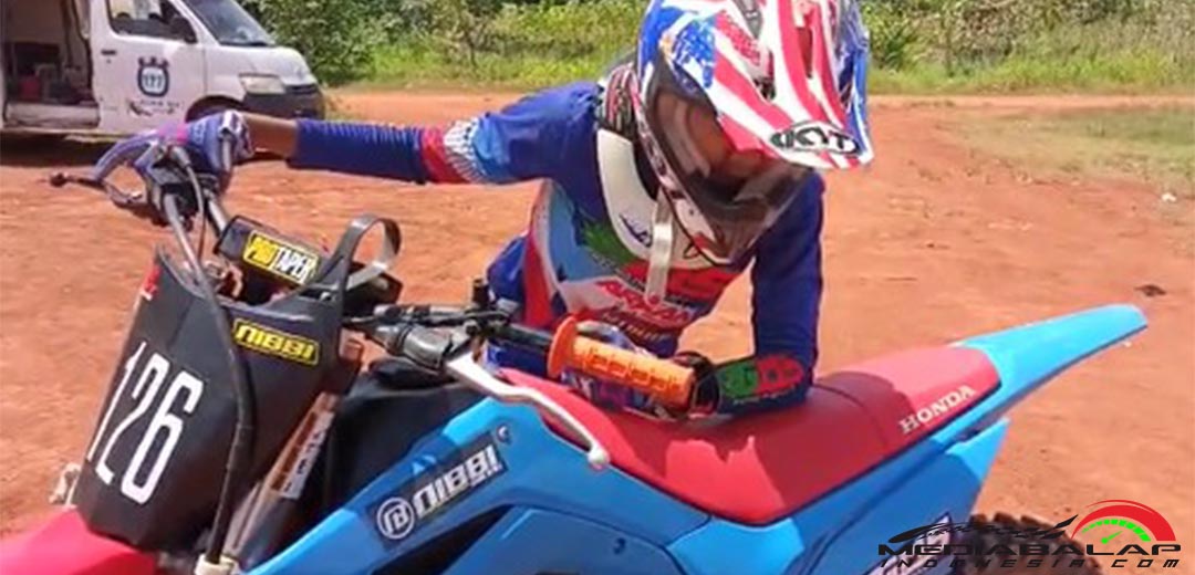 Crosser U-15 Panji Topan 162 Mulai Berlatih di Sirkuit Wanajaya
