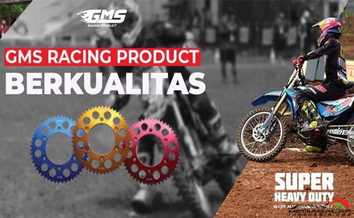 GMS Racing Product Ikut Andil Sukseskan Grasstrack Wanajaya