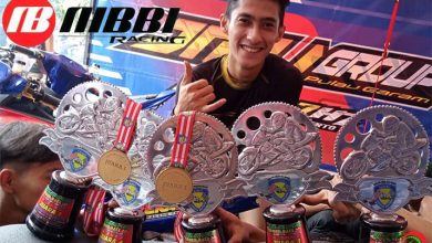 Reza AW, Pembalap Banyumas Dominasi Podium POR Dulongmas Road Race