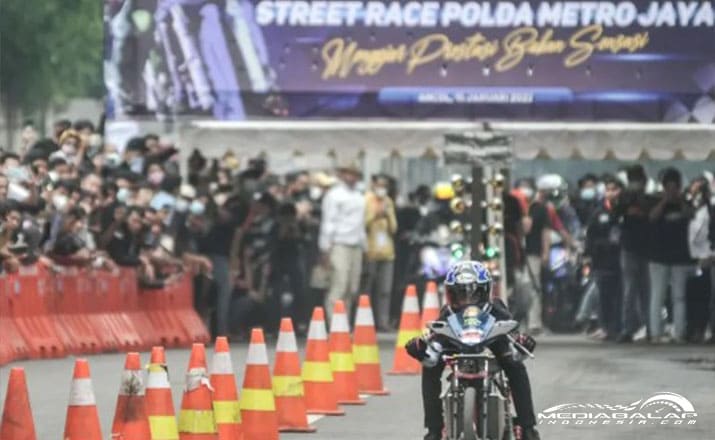 Street Race POLDA METRO JAYA Membludak
